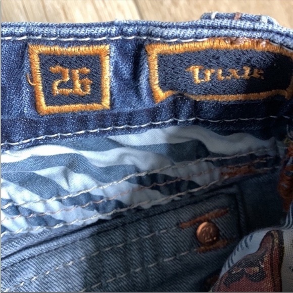 Rock Revival Trixie Straight Denim Blue - Picture 4 of 9